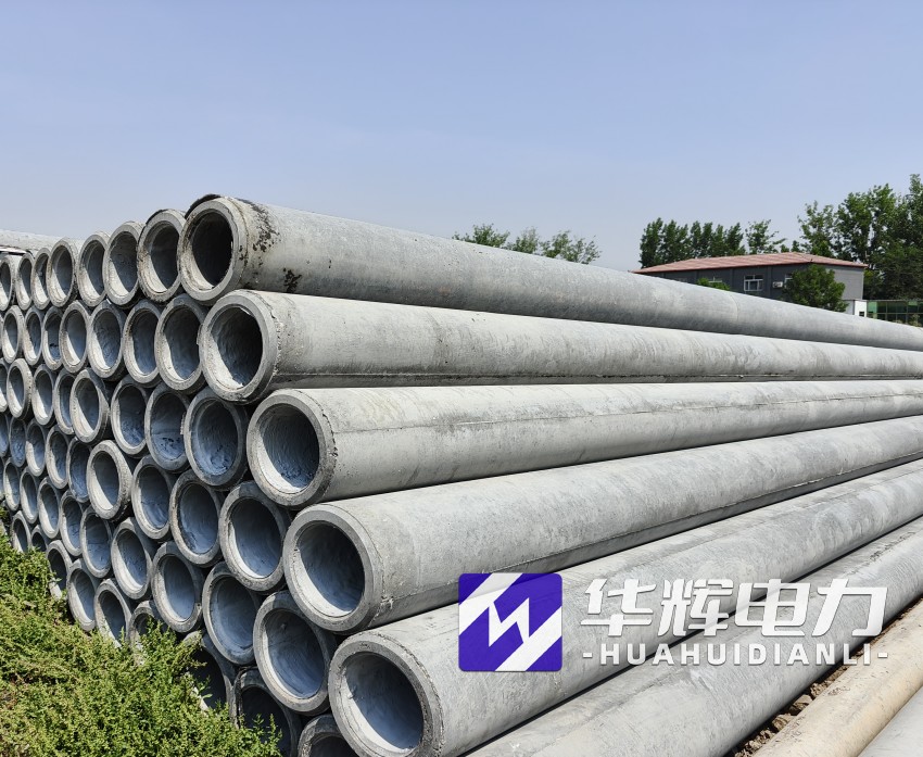 人民路街道12米水泥电线杆